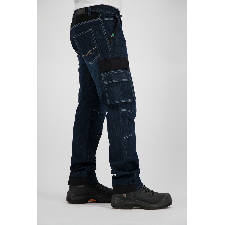 247 Jeans Grizzly D30 Worker fit Ringspun Denim Donkerblauw bij CDM | 9,2  review!