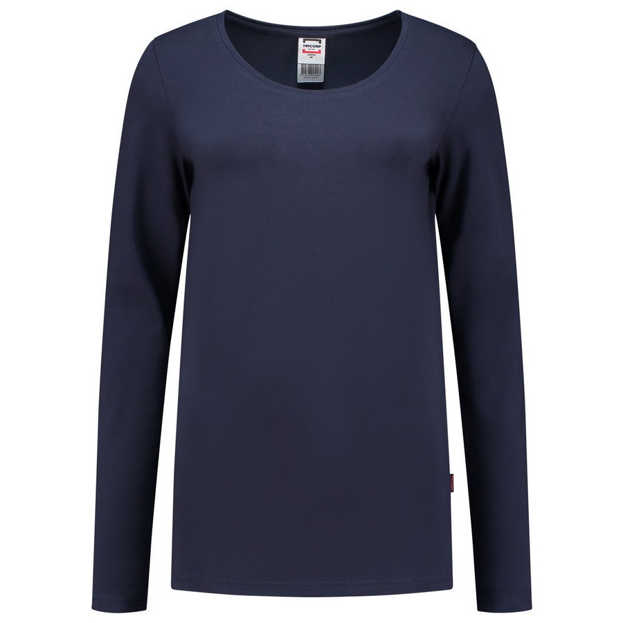 Tricorp 101010 T-Shirt Lange Mouw Dames Blauw | 9,2 Rating