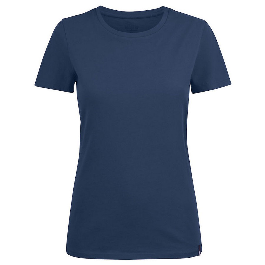 Harvest American U-Neck Dames T-Shirt Vintage Blauw | 9,2 Rating
