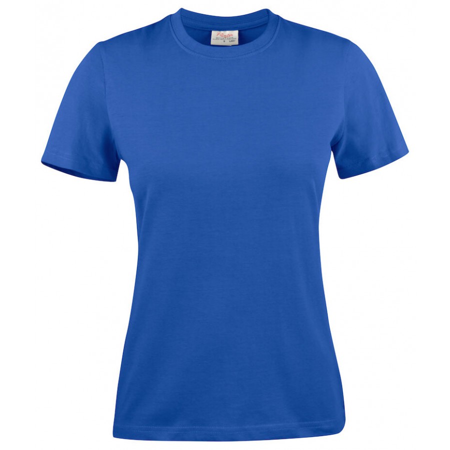 Printer Heavy T-Shirt Lady Dames Blauw Kopen bij CDM Bedrijfskleding |  Snelle Levering