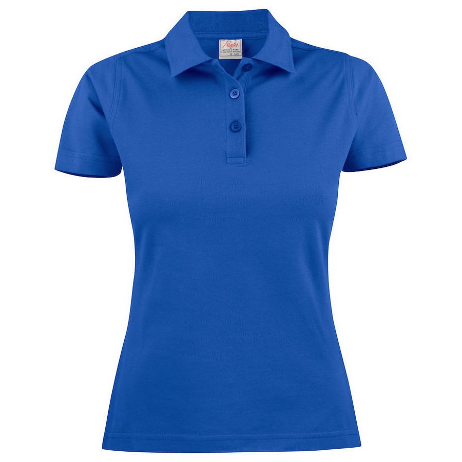 Printer Surf Poloshirt Dames Blauw | 9,2 van klanten