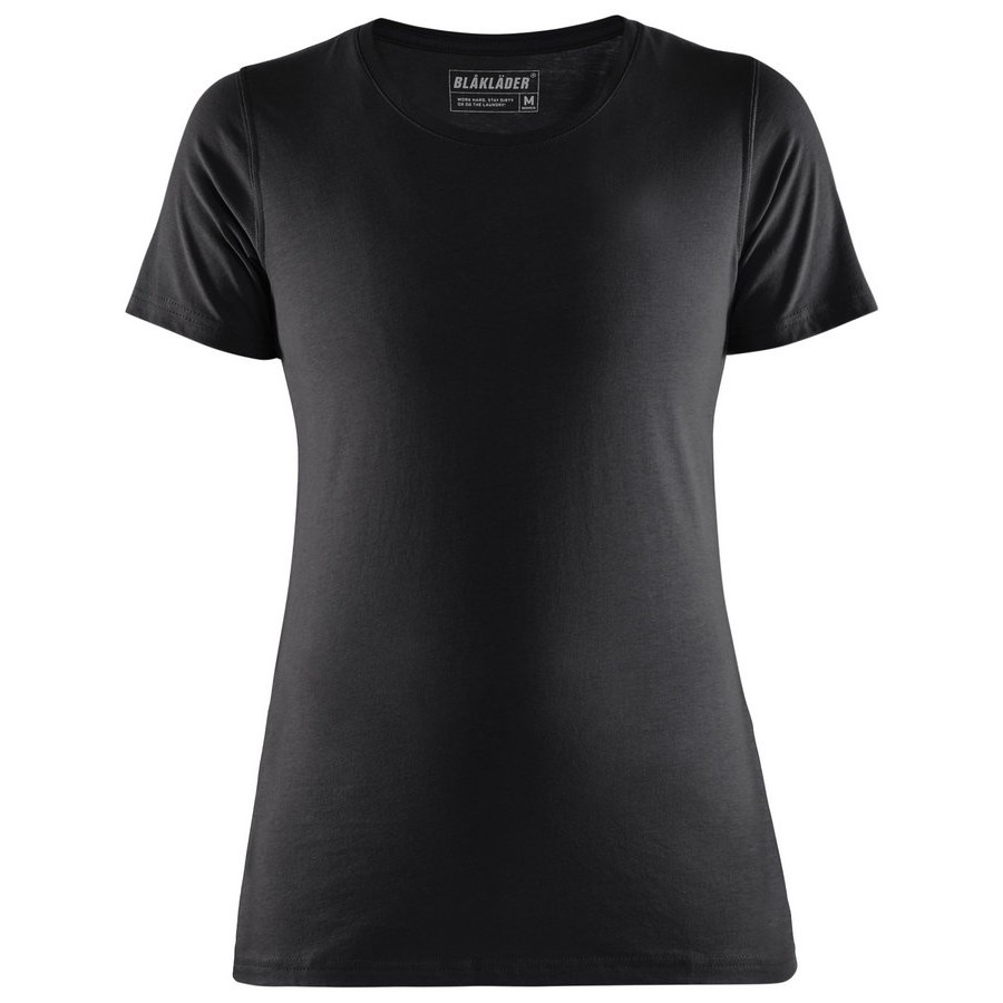 Blåkläder 3334-1042 Dames T-shirt Zwart | 9,2 van klanten
