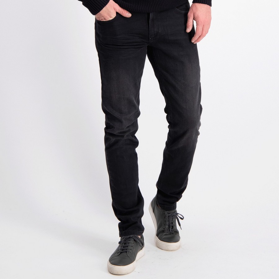Cars Jeans Shield Tapered Black Used - Spijkerbroeken online kopen